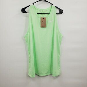 Nike Dri Fit Tank Top Women Size XL NWT Crewneck Sleeveless Workout Casual Gym